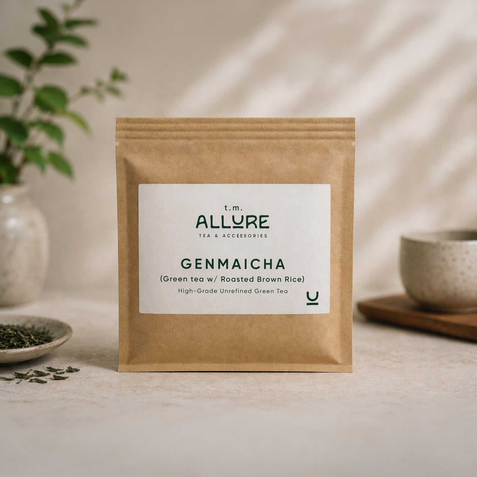PREMIUM JAPANESE GREEN TEA- SINGLE SERVE LOOSE LEAF (10G)