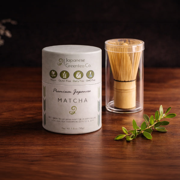 PREMIUM CEREMONIAL JAPANESE MATCHA GREEN TEA POWDER (50g) -AWARD WINNING