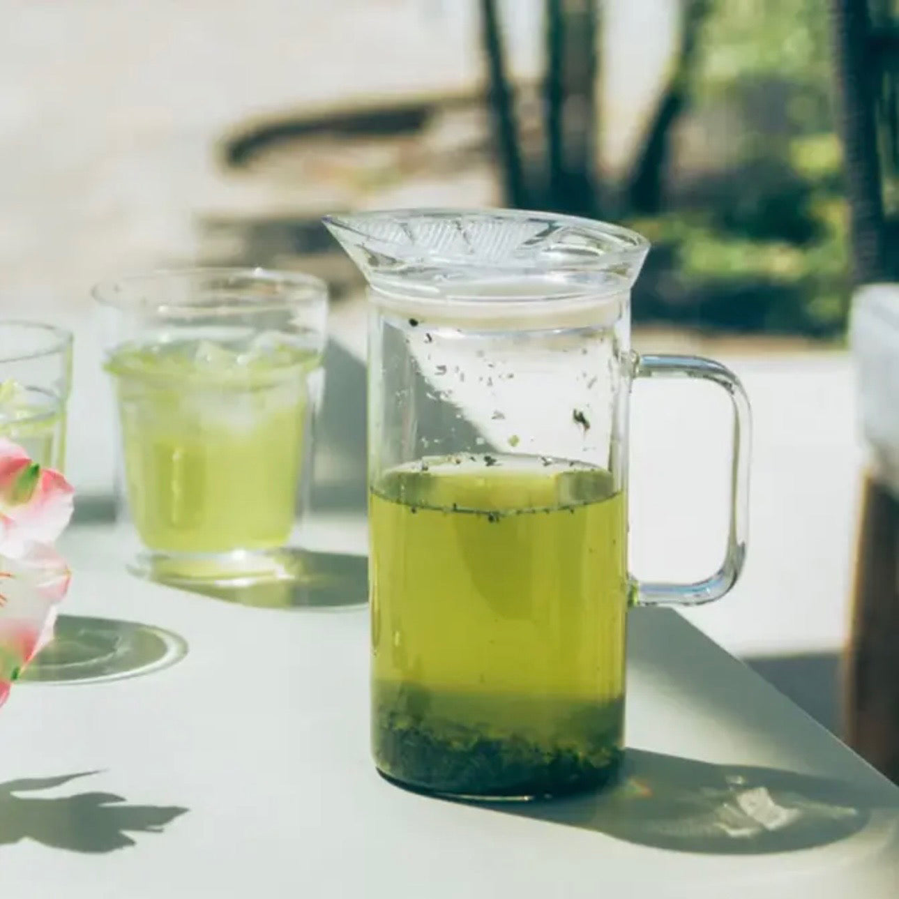 "SIMPLY HARIO" GLASS TEA MAKER 400ml