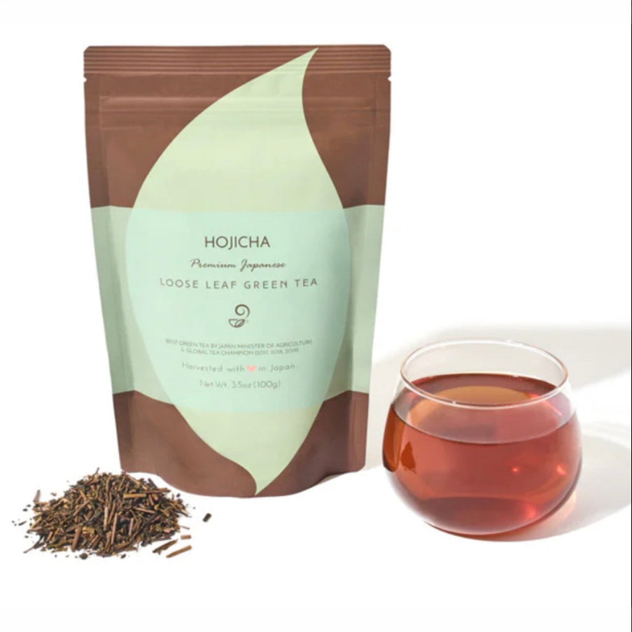 HOJICHA –  ROASTED GREEN TEA (Loose Leaf)