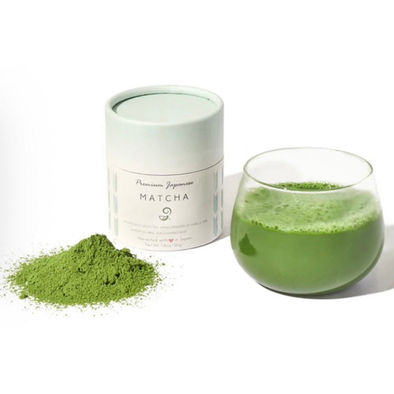 PREMIUM CEREMONIAL JAPANESE MATCHA GREEN TEA POWDER (50g) -AWARD WINNING