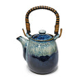 TEAPOT W/ WOODEN HANDLE/STRAINER 16oz
