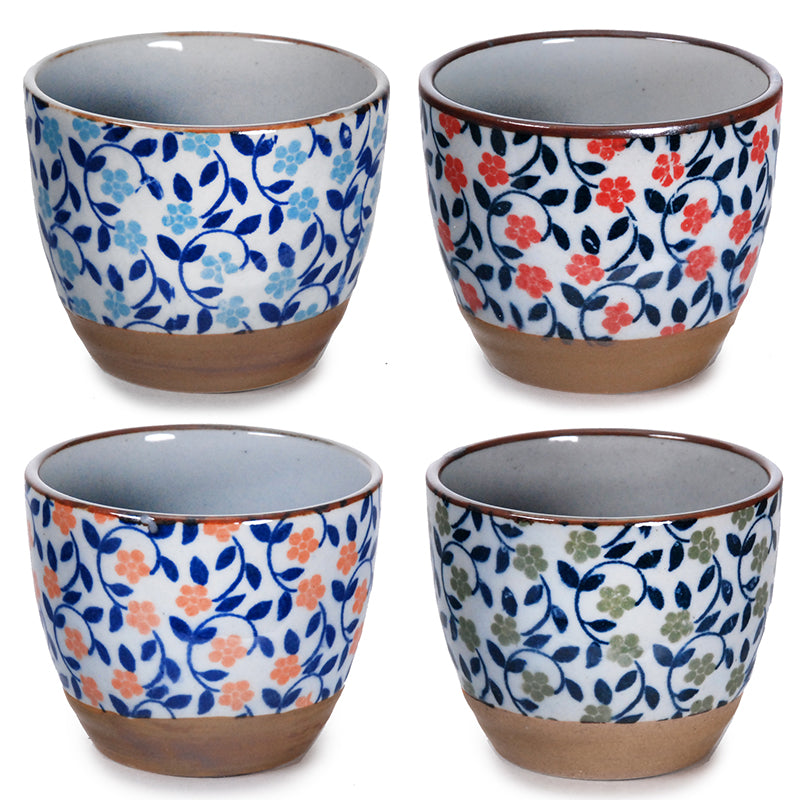 TEACUP SET-KOBANA ARABESQUE 4PC 4oz