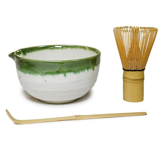 MATCHA BOWL SET GREEN 16oz
