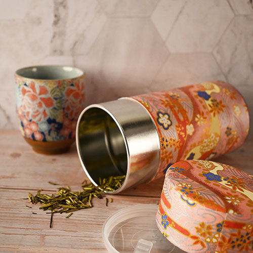 TEA CONTAINER w/ PLASTIC LID  200gr